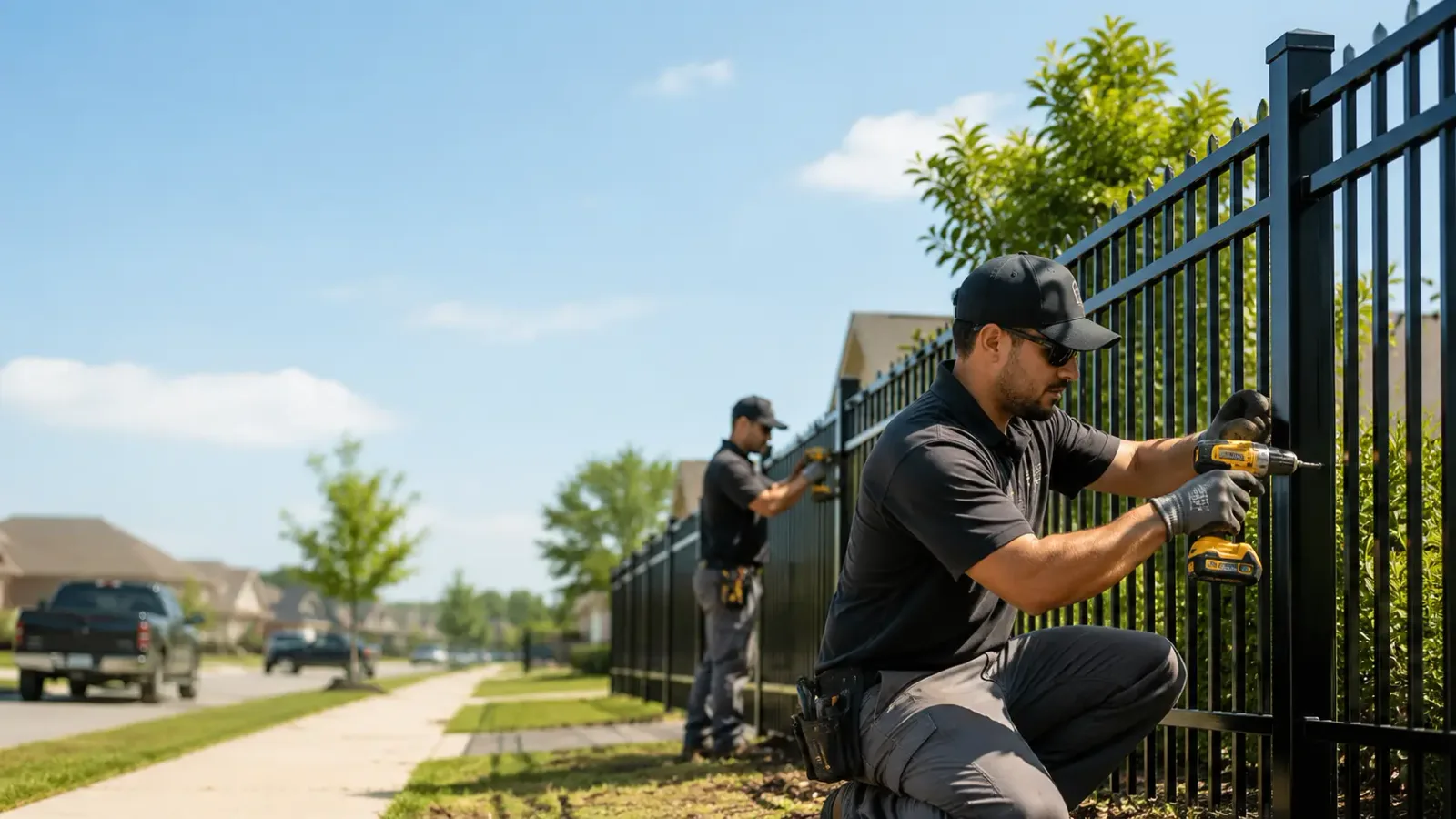 Metal Fence Installation in Miramar, FL